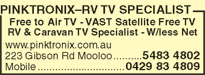 PinkTronix-RV TV Specialist - Holiday Byron Bay 4