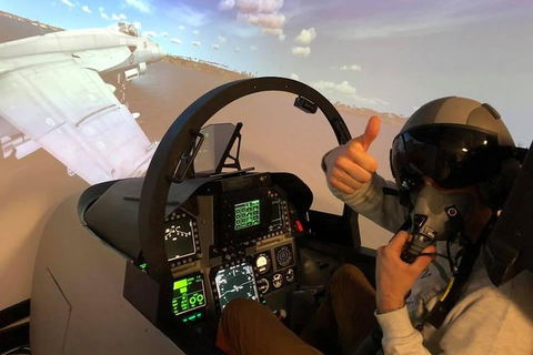 F-18 Combat Fighter Flight Simulator: 60 Minutes - Holiday Byron Bay 0