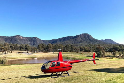 Private Helicopter Flight To Hunter Valley With A La Carte Lunch - For 2 - Holiday Byron Bay 1