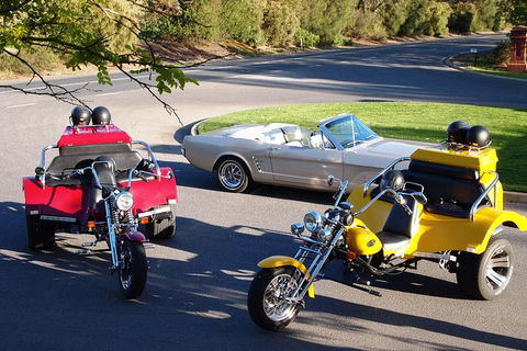 Ultimate Barossa Adventure Day Tour For 2 - Combined Mustang Convertible-Trike - Holiday Byron Bay 0