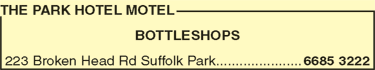 The Park Hotel Motel - Holiday Byron Bay 8