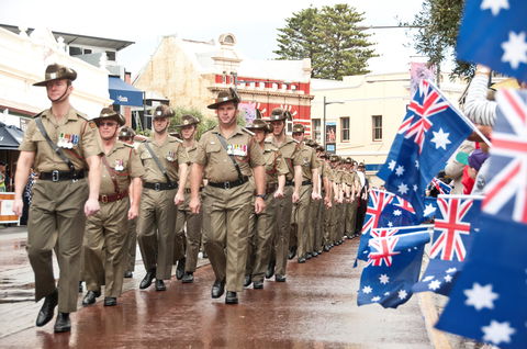 Anzac Day - Fremantle - Holiday Byron Bay 2