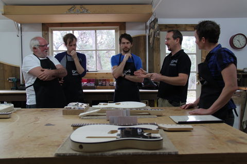 Electric Guitar Making Courses - Holiday Byron Bay 1