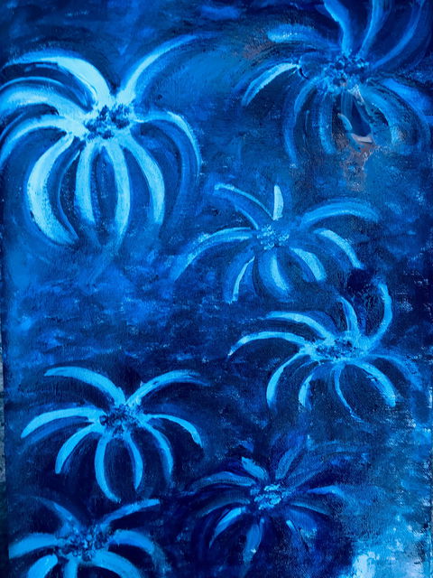 Shades Of Blue  Art Exhibition - Holiday Byron Bay 0