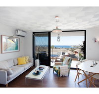 Ocean views and sea breezes over Bondi Beach - Holiday Byron Bay