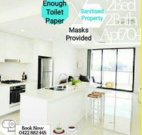 Stylish Liverpool 2Bed 2Bath Apartment -Skyline Views -Masks Provided - Holiday Byron Bay