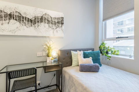 1 Private King Single Bed With En-Suite Bathroom In Sydney CBD Near Train UTS DarlingHar&ICC&C Hinatown - SHAREHOUSE - Holiday Byron Bay 0