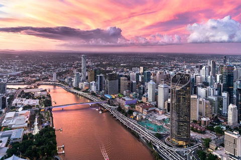 Brisbane City - Private Helicopter Sunset Flight - 25min - Holiday Byron Bay 4