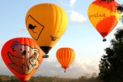 Natural Bridge & Springbrook Waterfalls Tour + Hot Air Balloon With Breakfast - Holiday Byron Bay 0