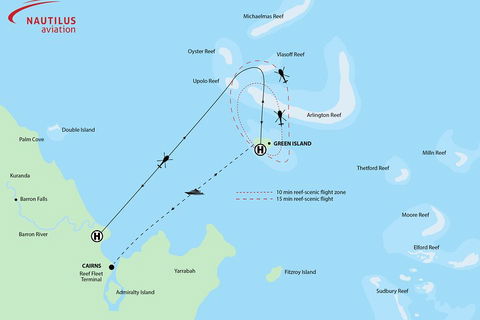 Fly To Green Island - Cruise Return - Holiday Byron Bay 0