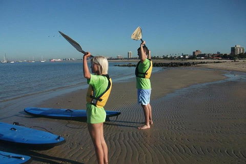 Private Stand-Up Paddle Board Lesson At St Kilda - Holiday Byron Bay 0