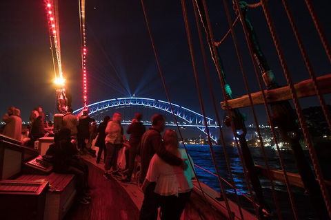 Vivid Tall Ships Dinner Cruise On Sydney Harbour - Holiday Byron Bay 1